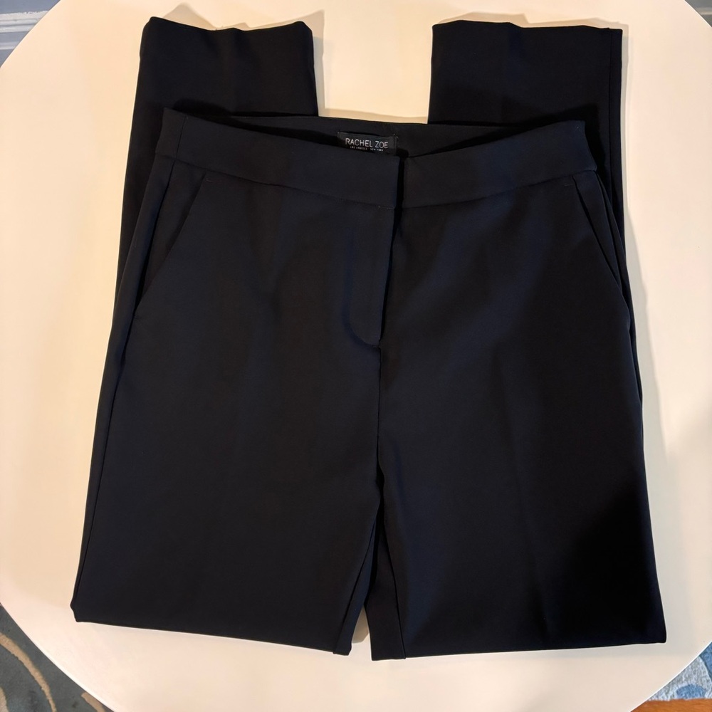 Rachel Zoe Black Slim Tailored Trousers